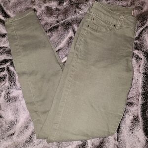 Blue Spice Sage Green Women's Skinny Pants Size 1